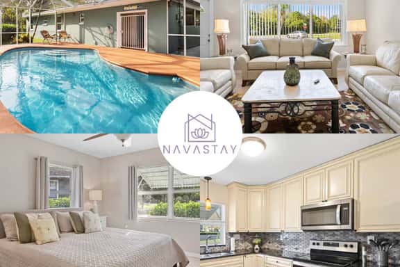 Cozy Coastal Fort Pierce Private Pool Home - Imagen 1
