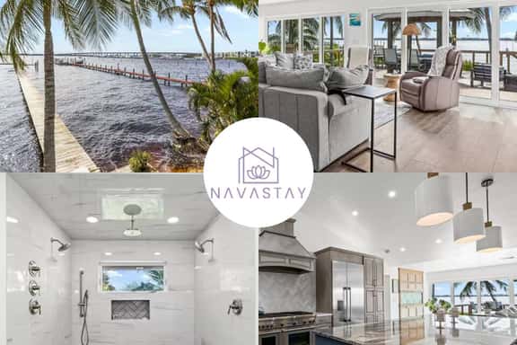 Waterfront Home w/ Guest House - Image 1