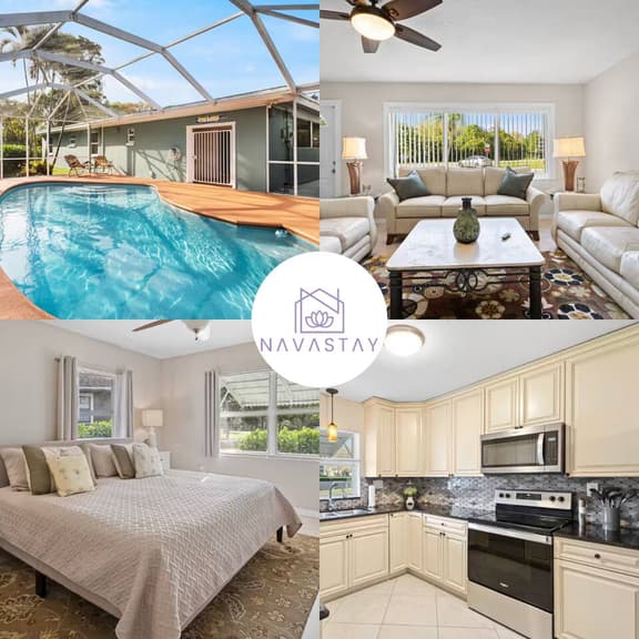 The Cozy Coastal Fort Pierce Pool Home - Image 1