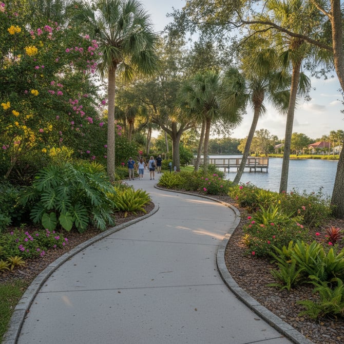 Where to stay for the Port St. Lucie Botanical Gardens